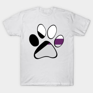 Demisexual Pride Paw T-Shirt